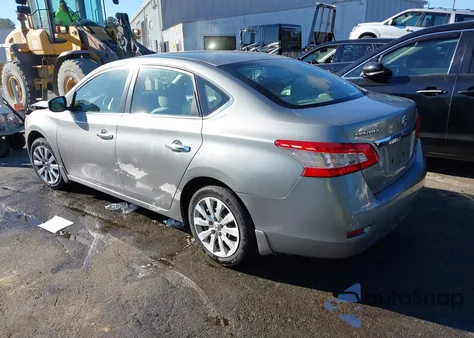 2013 Nissan Sentra Sv z USA, uszkodzony, nr VIN 3N1AB7AP6DL678718